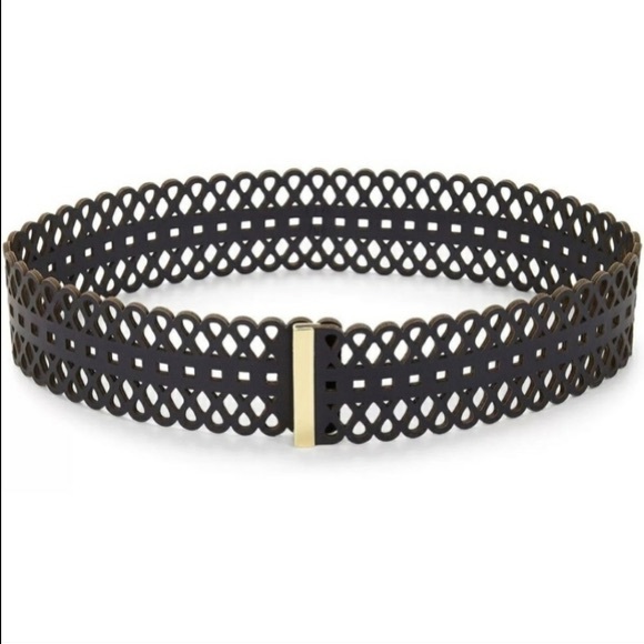 Tory Burch Accessories - NWT Tory Burch Navy Leather Belt Size XS